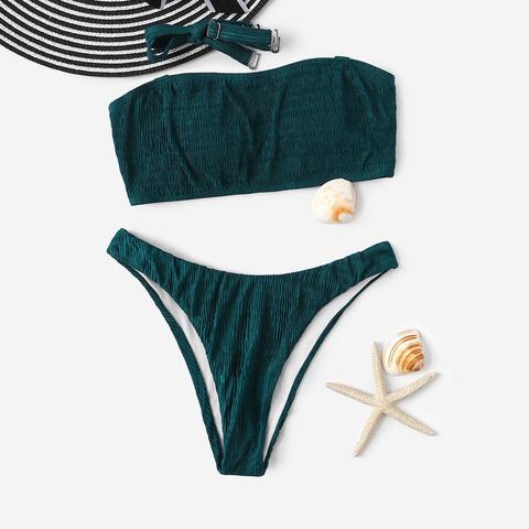 Set Bikini Bandana E Taglio Alto