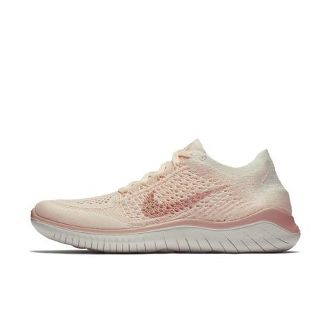 Nike Free Rn Flyknit 2018 Women's Running Shoe - Cream