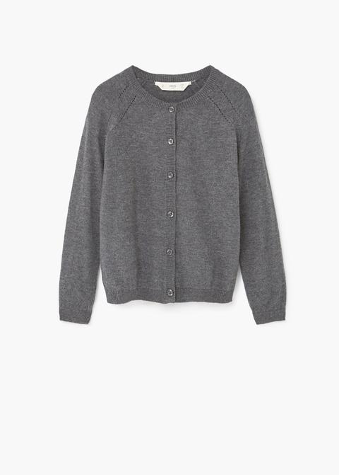 Cardigan Detalles Calados