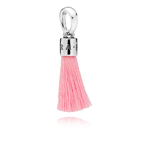 Charm Pendente Nappa Rosa