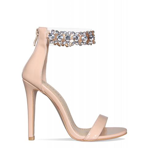 gem clear heels