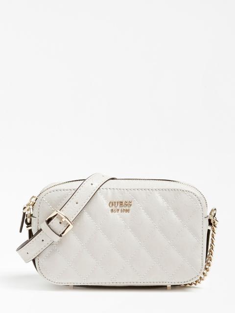 Guess Shannon Logo Print Shoulder Bag from Guess on 21 Buttons Guess Shannon Logo Print Shoulder Bag from Guess on 21 Buttons