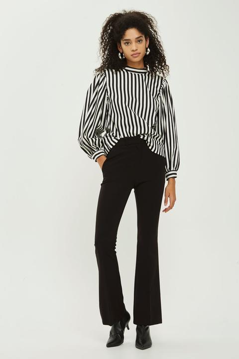 Slim Flared Trousers