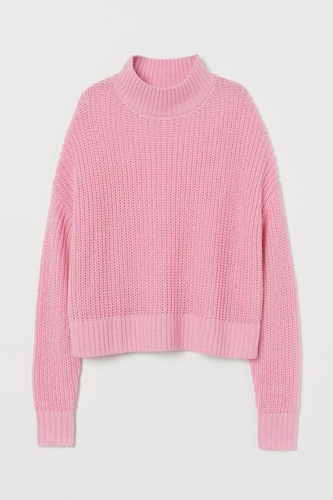 Jersey Con Cuello Perkins - Rosa