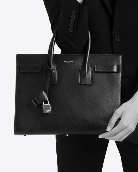 Borsa Sac De Jour A Small Nera In Pelle from Saint Laurent Paris on 21 ...