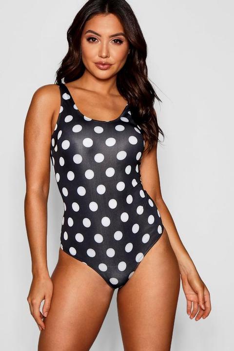 Polka Dot Swimsuit