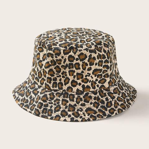 Leopard Pattern Bucket Hat