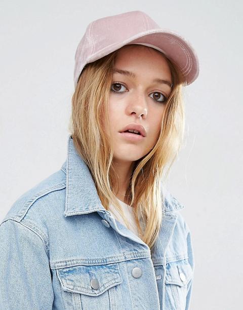 Gorra De Terciopelo De Asos