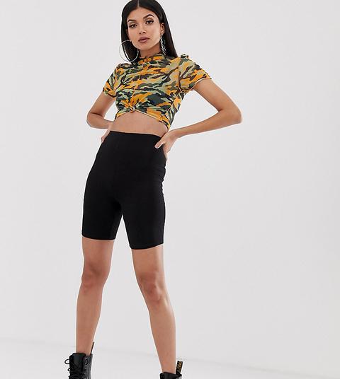 Collusion Tall - Short Legging Taille Haute-noir