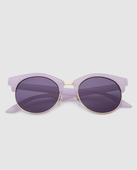 Jo & Mr. Joe - Gafas De Sol De Mujer Lock Combinadas Color Morado