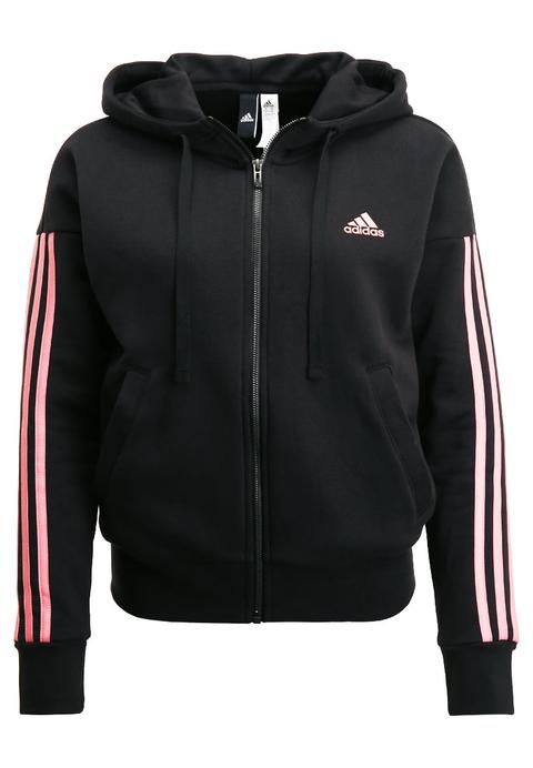 Adidas Performance Sudadera Con Cremallera Black/tacros