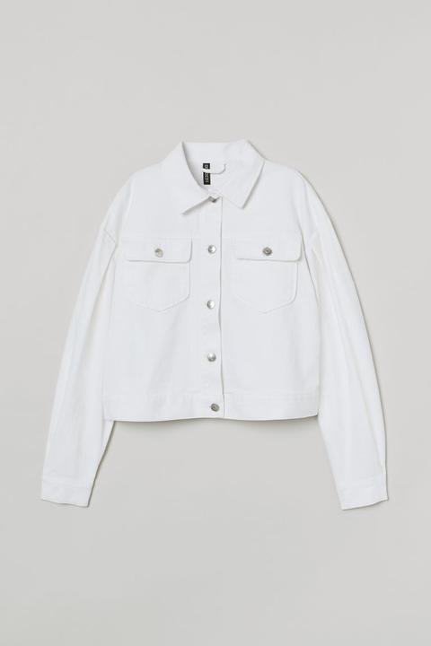 Twill Jacket - White