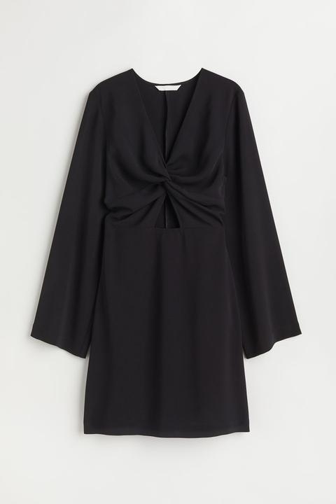 Robe Avec Ouverture - Noir