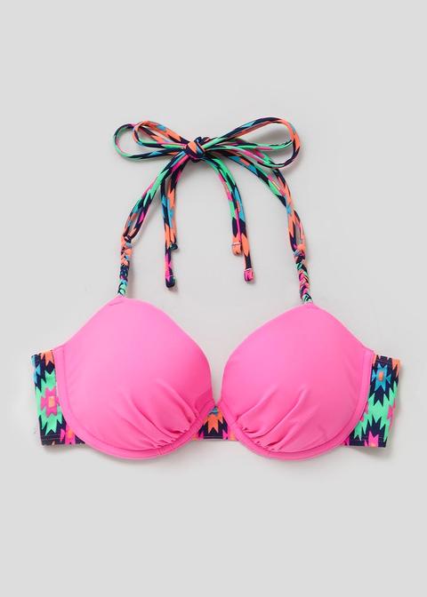 Printed Underwired Bikini Top