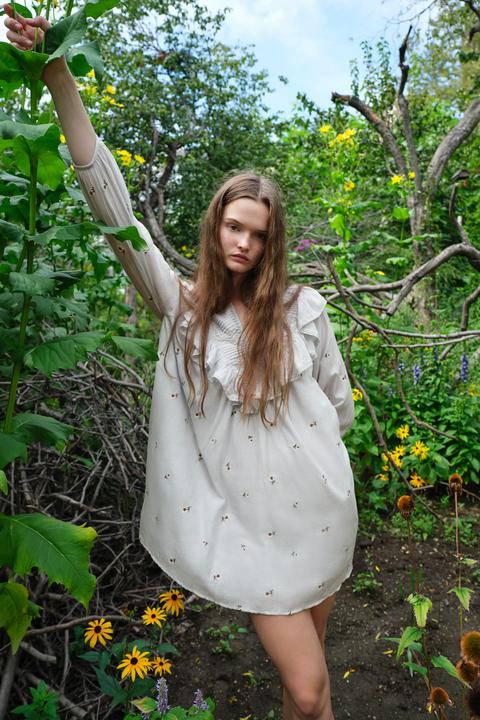 Vestido Bordado Flores