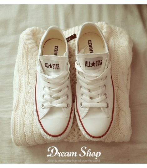 Converse All Star Bassa Bianco Basic