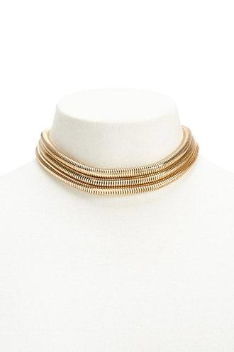 Forever 21 gold choker Outlet