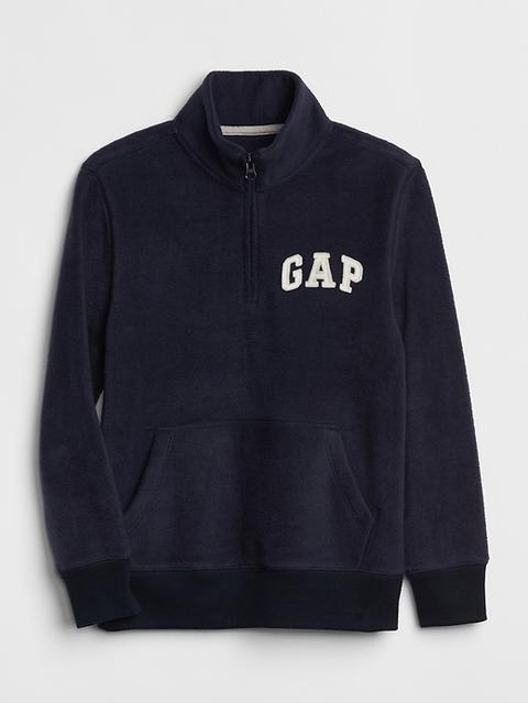 gap quarter zip sweatshirt