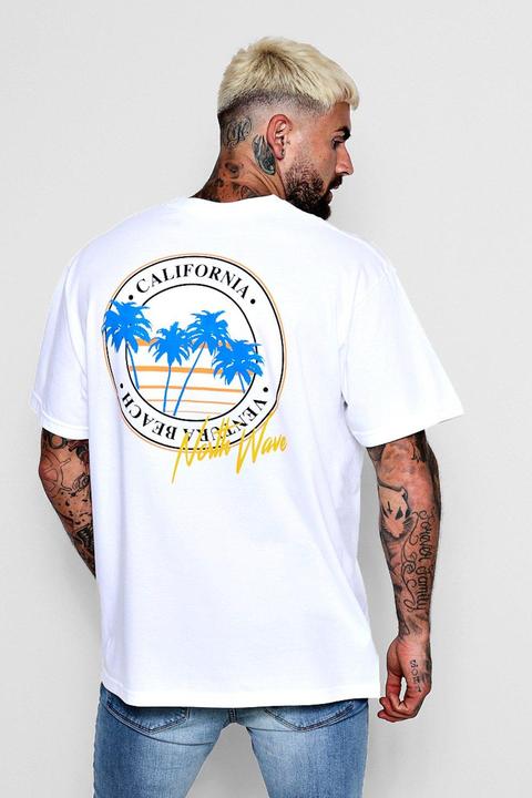 West Coast North Wave Oversized T-shirt