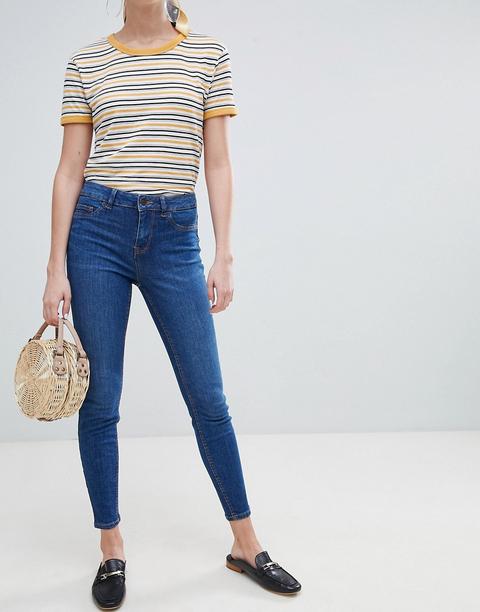 Vaqueros Ajustados Jenna De New Look-azul