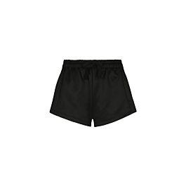 Pantaloncino Nero Con Banda Laterale Multicolore