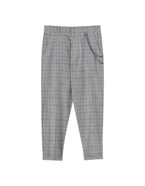 Pantalón Tailoring Cuadros Cadena