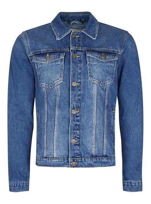 Washed Blue Denim Jacket