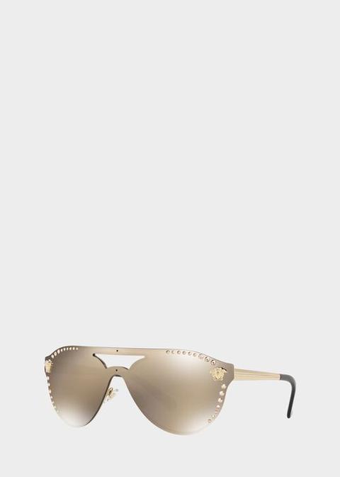 versace crystal glam sunglasses