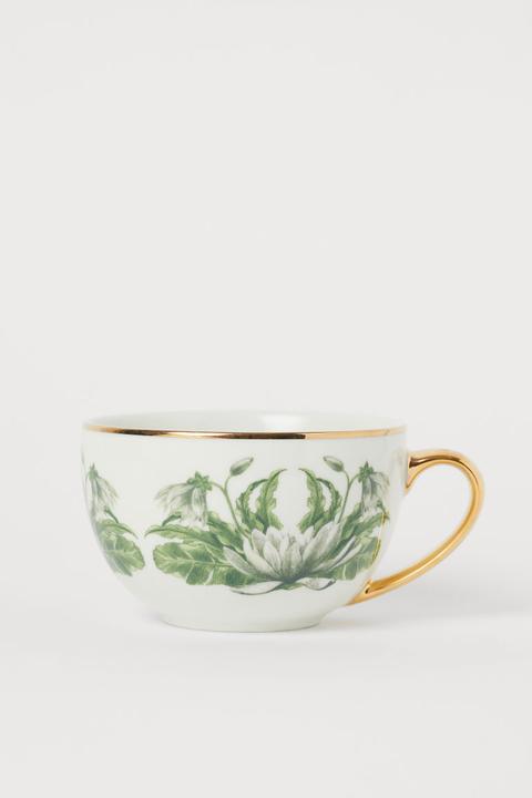 Taza De Porcelana - Blanco