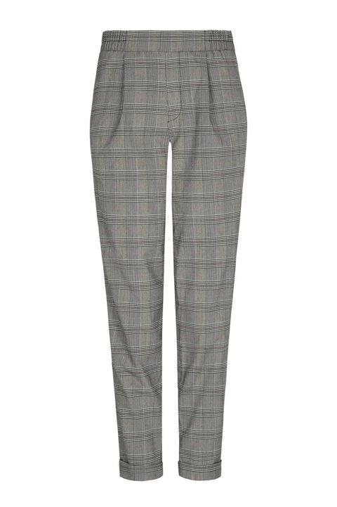 Pantaloni Classici A Quadri