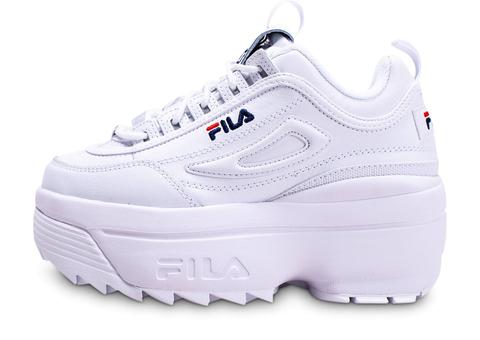 basket fila blanche femme