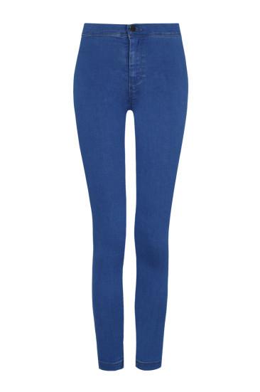 Jeggings Blu Vita Alta