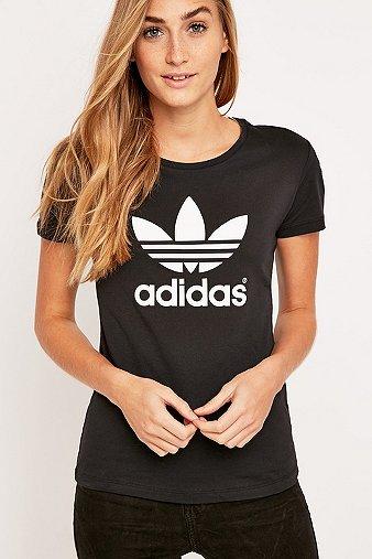 Adidas Originals Black Trefoil T-shirt