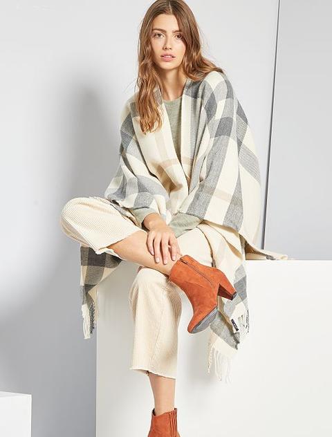 Poncho À Franges