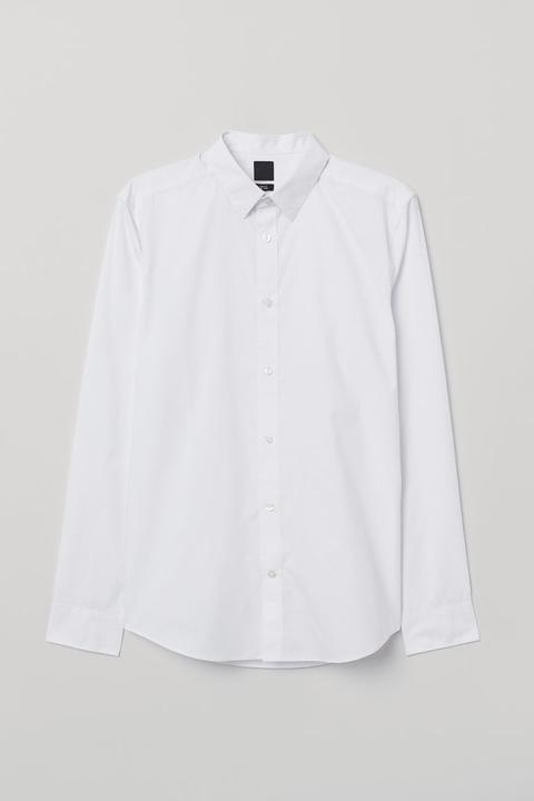 Chemise Slim Fit - Blanc