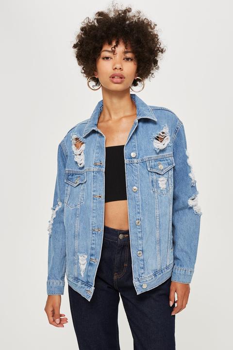 topshop denim jacket women