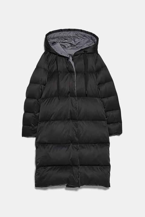 zara black reversible jacket