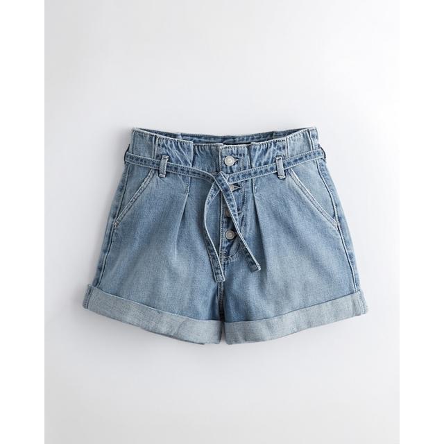 Paperbag shorts deals hollister