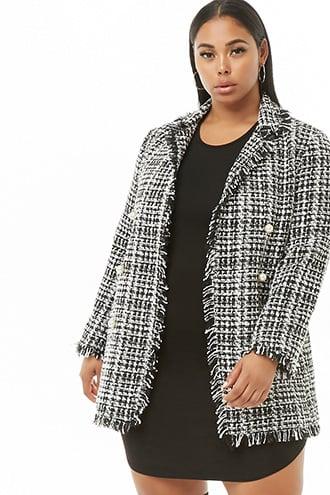 forever 21 plus size coats