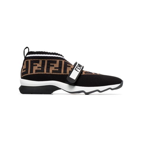 Fendi Zapatillas Runner Rockoko - Negro