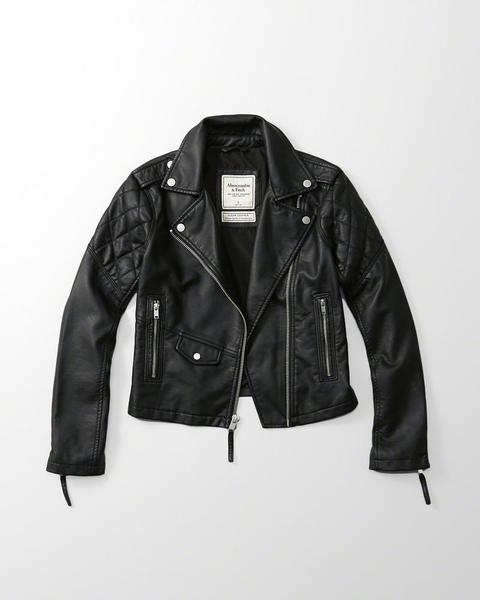 Faux Leather Biker Jacket