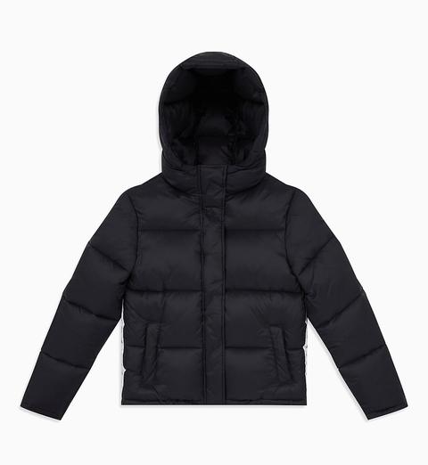 Chaqueta De Plumas Con Logo