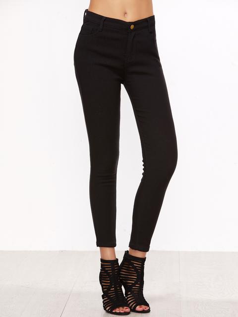 Jeans Stretti Nero