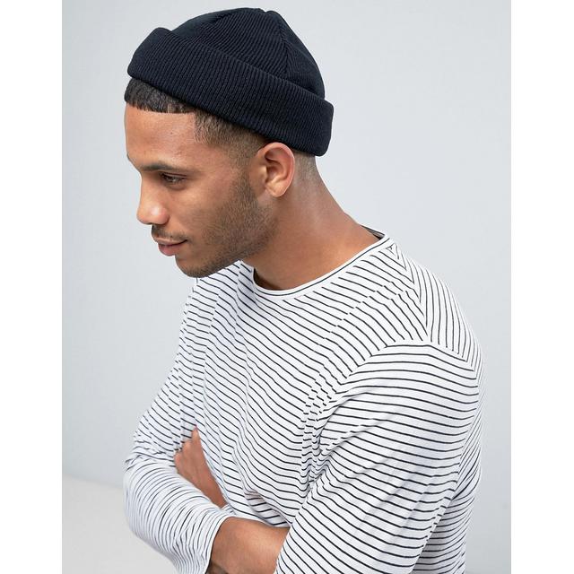 black beanie fisherman
