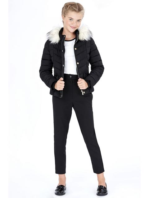 girls short padded jacket