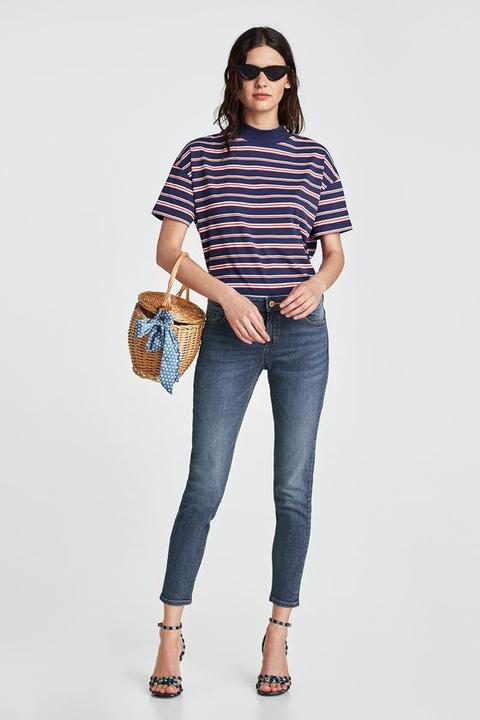 Jeans Z1975 Skinny A Vita Media