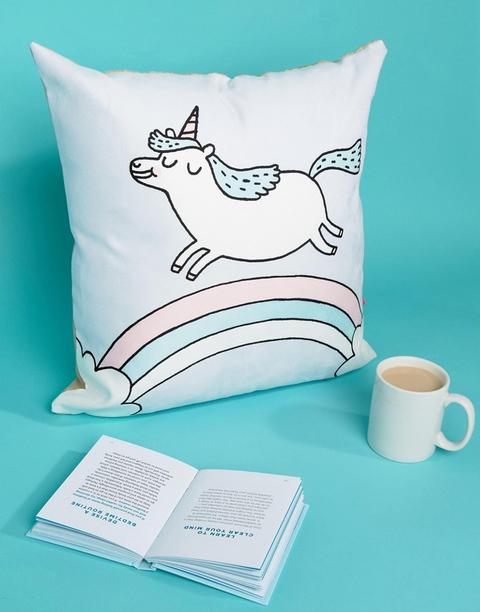 Ohh Deer - Unicorn - Cuscino - Multicolore