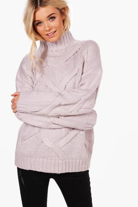 Soft Knit Cable Jumper