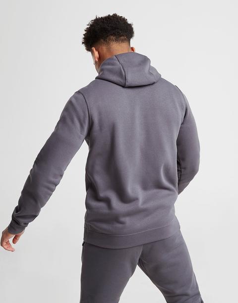 nike foundation full zip hoodie grey