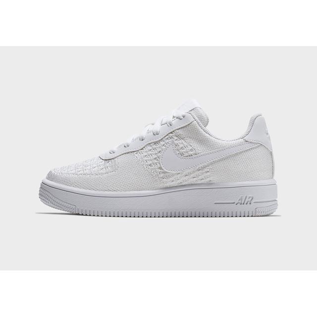 nike air force 1 flyknit white junior